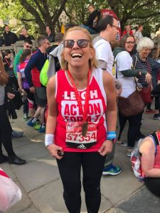 Leigh - London Marathon