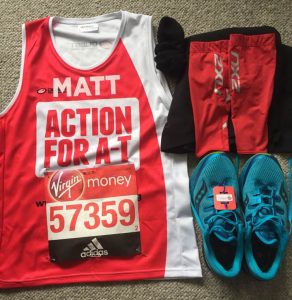 London Marathon kit