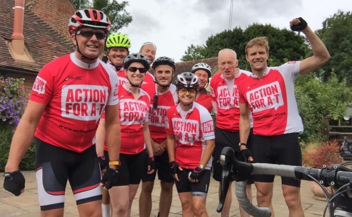 Training Ride AFAT cyclists