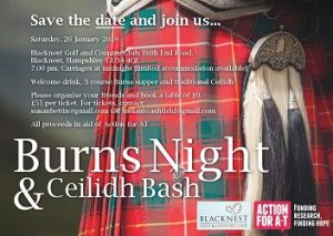 Burns Night Flyer Burns Night